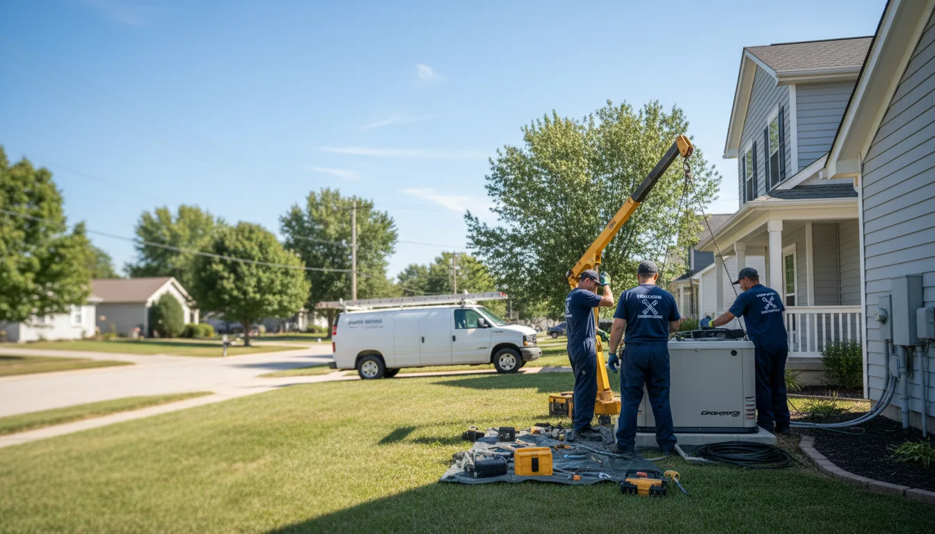 Generator Installation in Vienna, IL near me